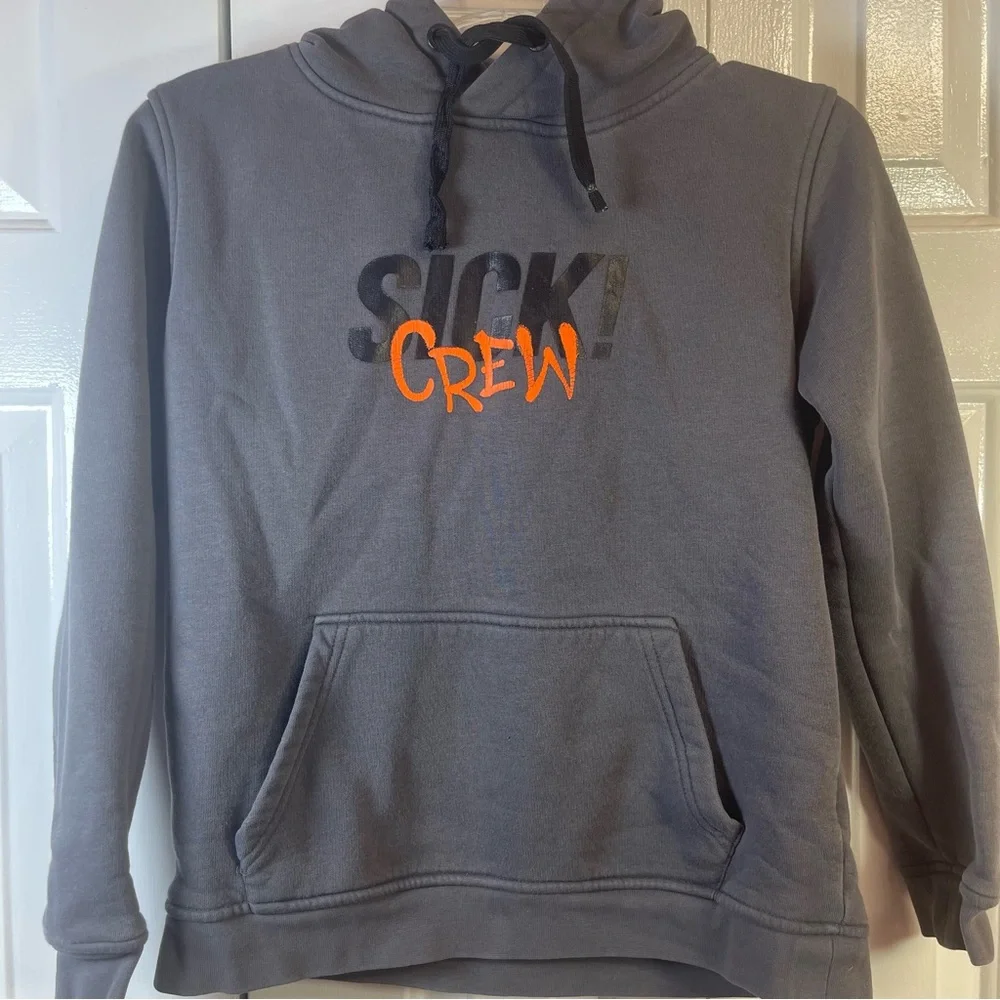 Sick Crew Gray Hoodie Fabio Wibmer Youth 140?‎ P19